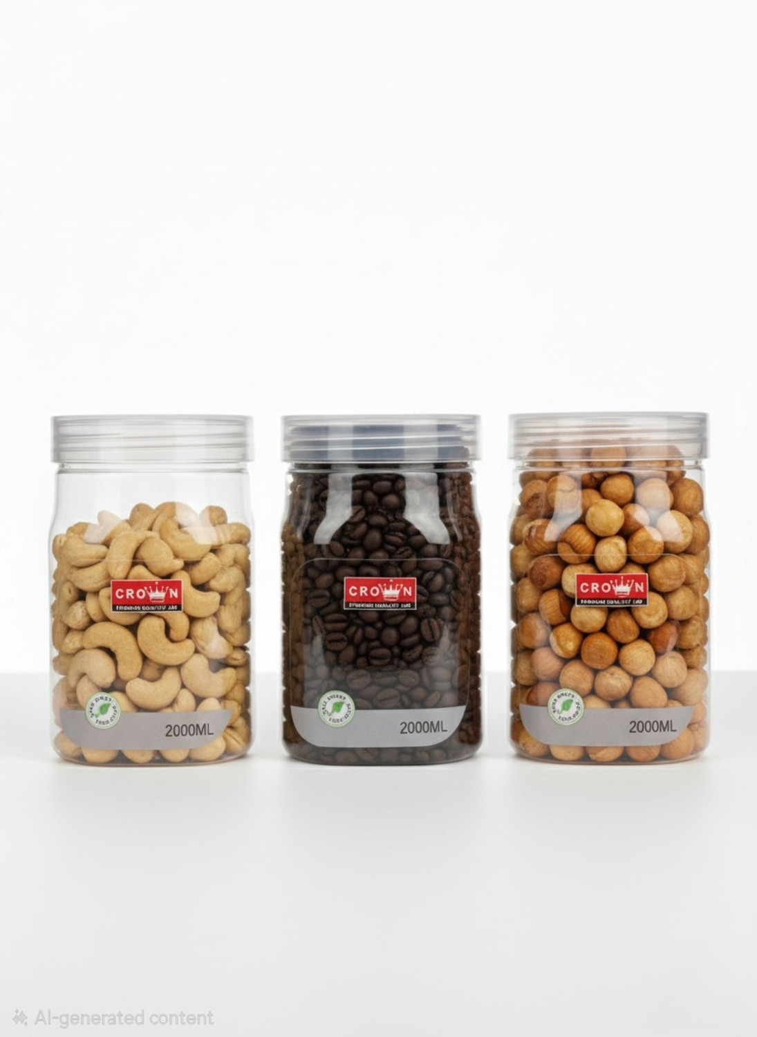 Image of CROWN Plastic Fridge Container - 2000 ml