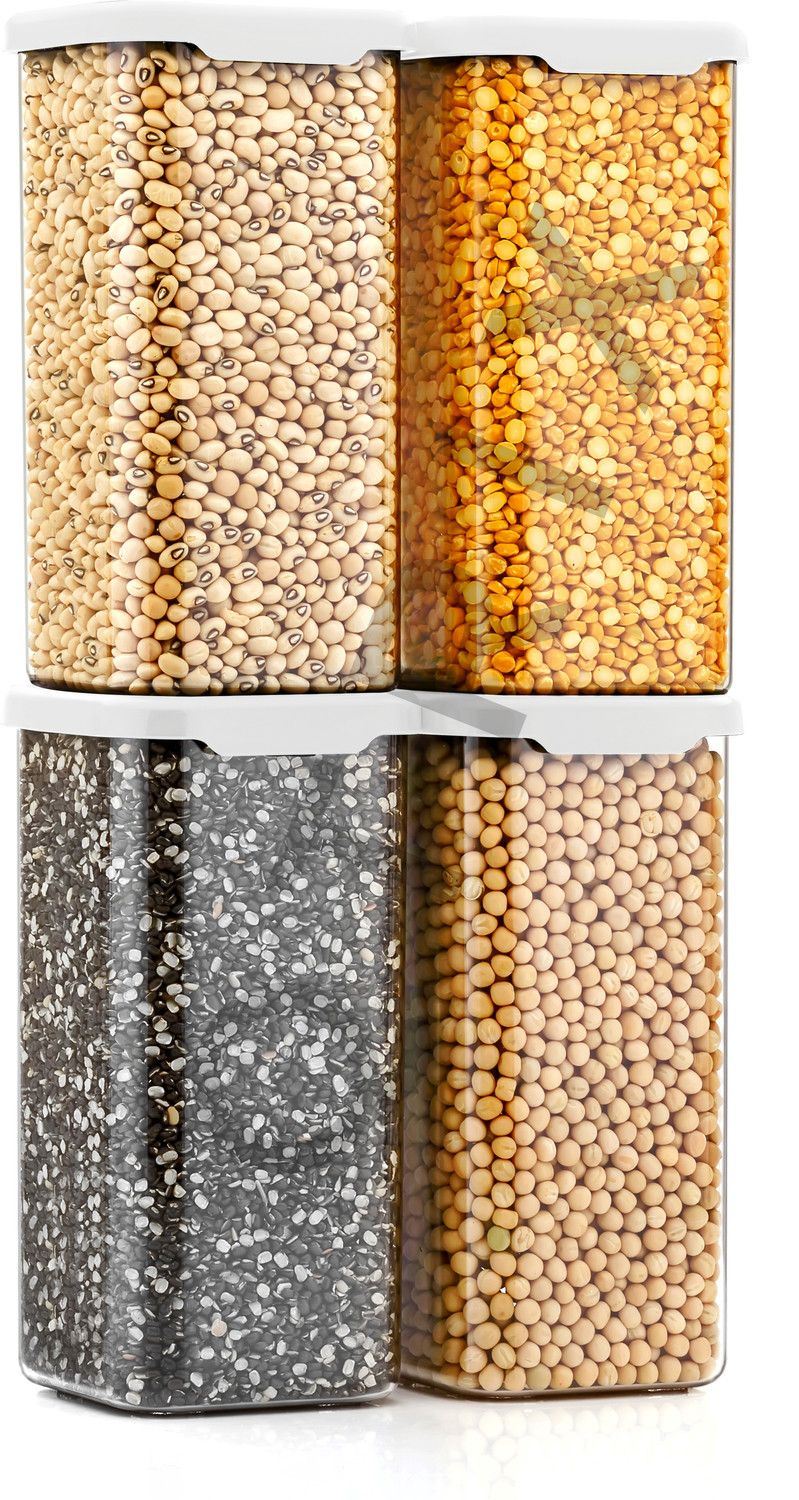 Image of Qtrix Plastic Grocery Container - 1500 ml