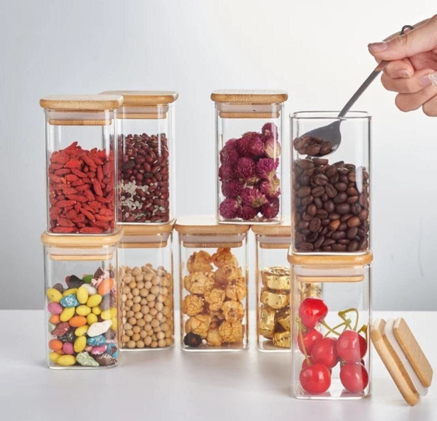 Image of jay gatrad seller Glass Grocery Container - 270 ml