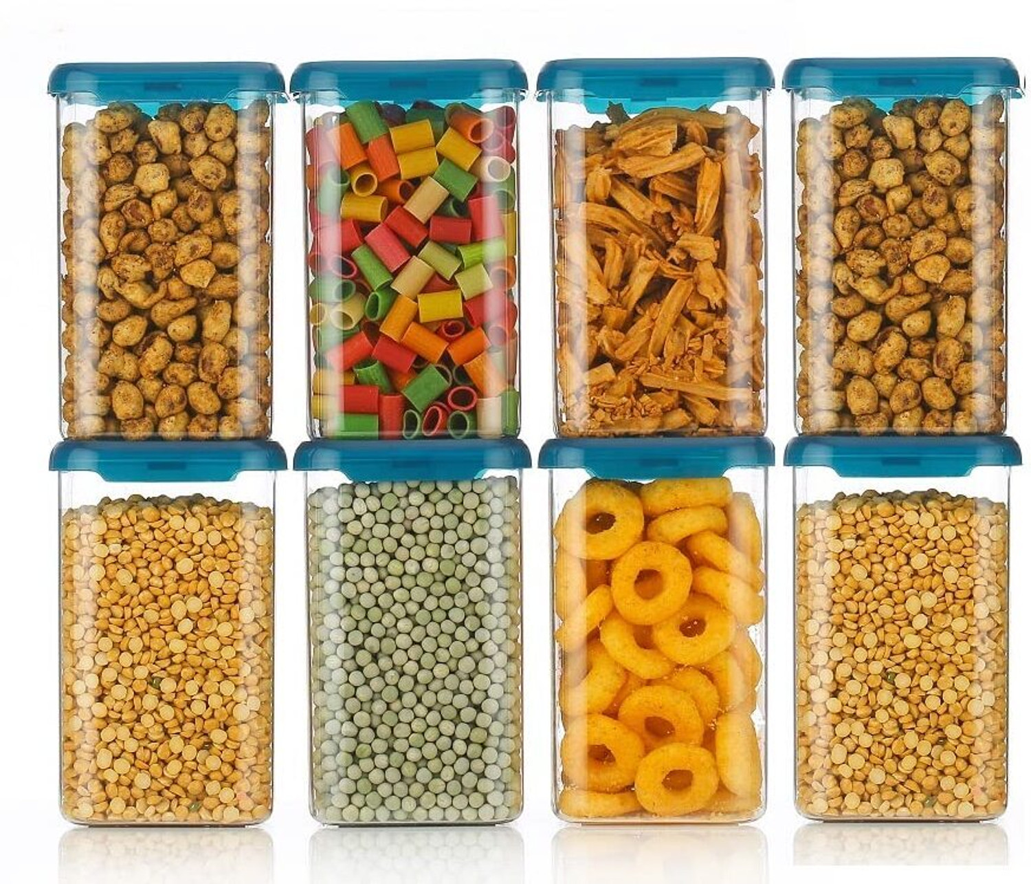 Image of Qtrix Plastic Grocery Container - 1100 ml