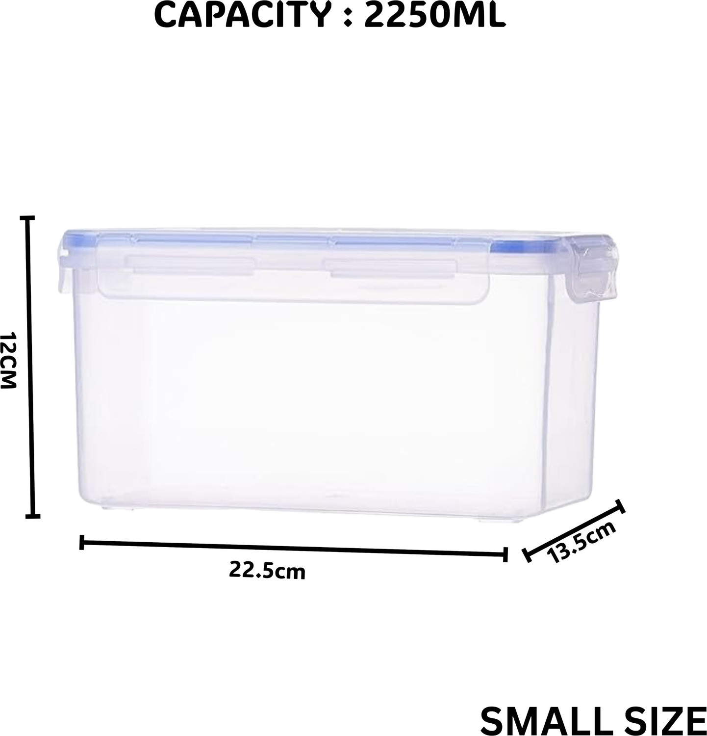 Image of Flipkart SmartBuy Plastic Utility Container - 2250 ml
