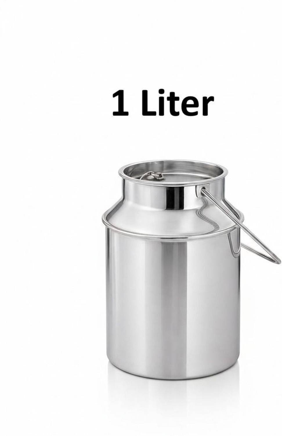 BERBEL Stainless Steel Milk Container - 1 L