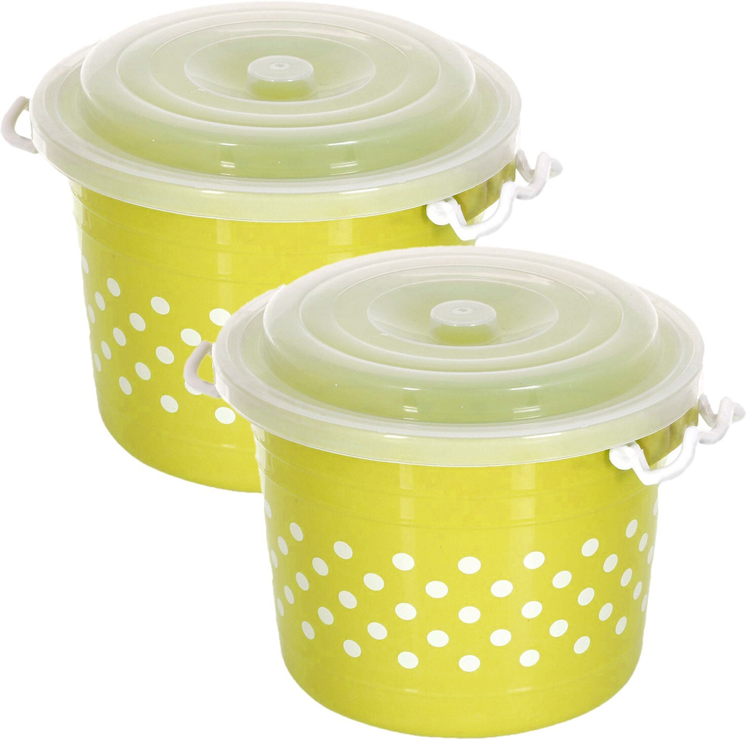 Image of KUBER INDUSTRIES Plastic Grocery Container - 16 L