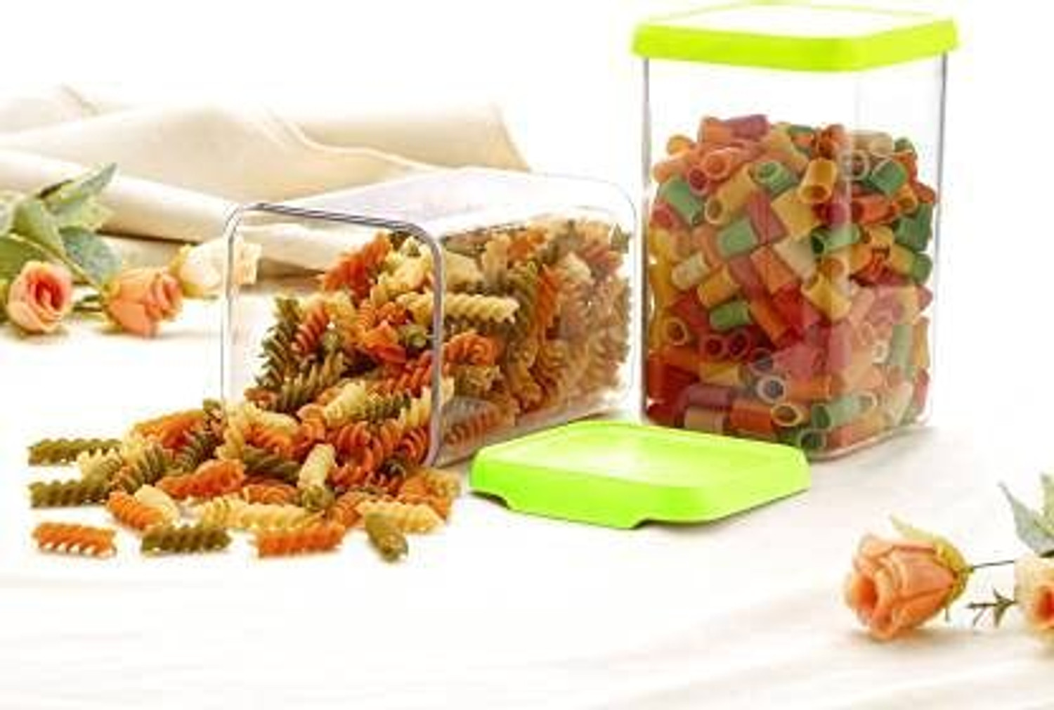 Image of Qtrix Plastic Grocery Container - 1100 ml