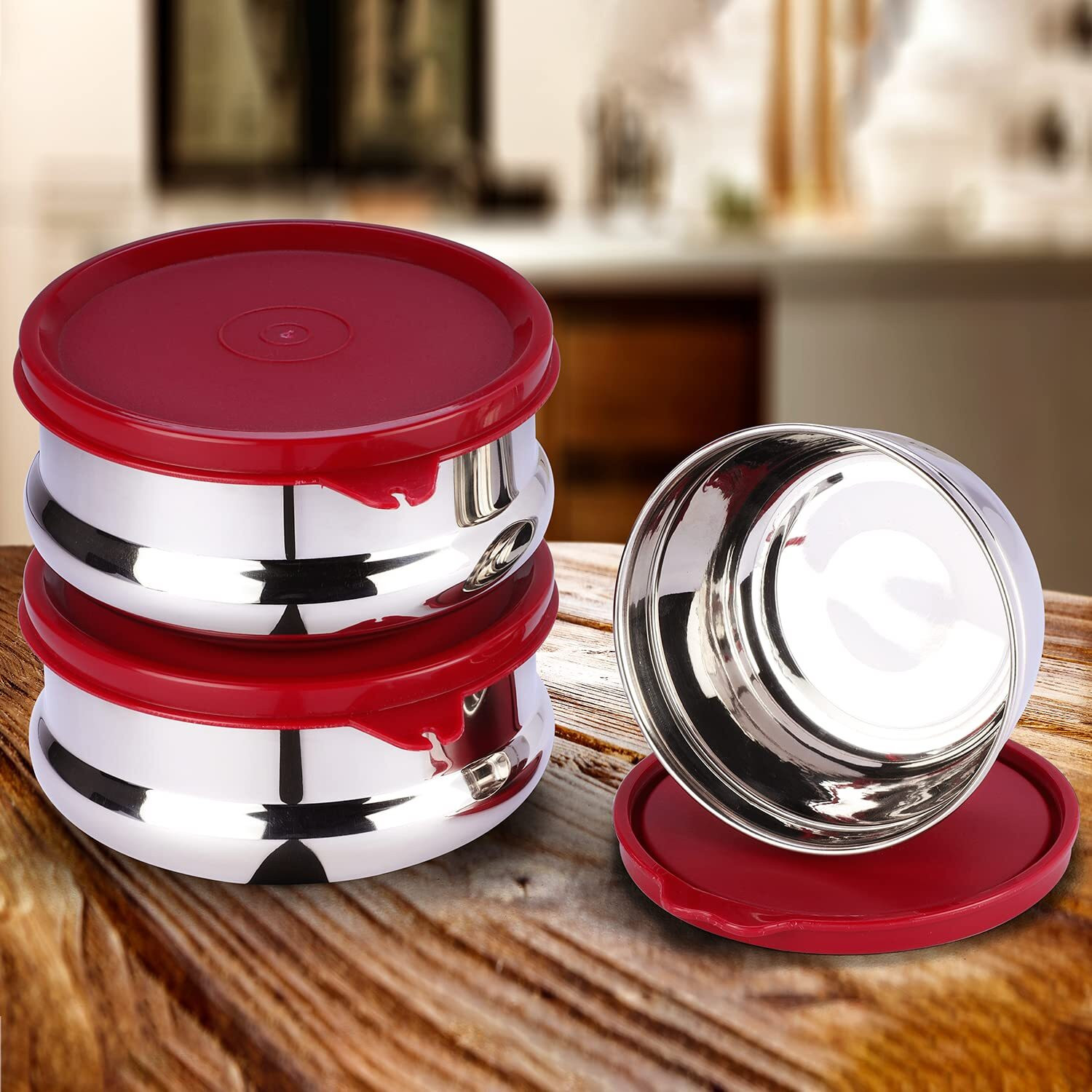 Image of Oliveware Steel Utility Container - 1150 ml