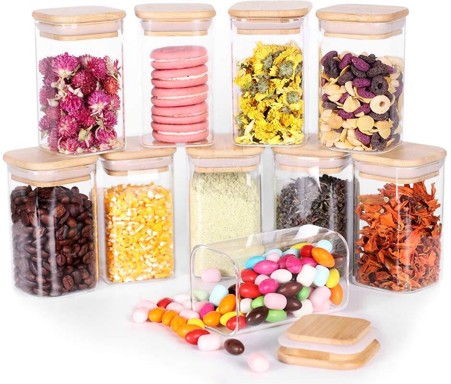 Image of jay gatrad seller Glass Grocery Container - 270 ml