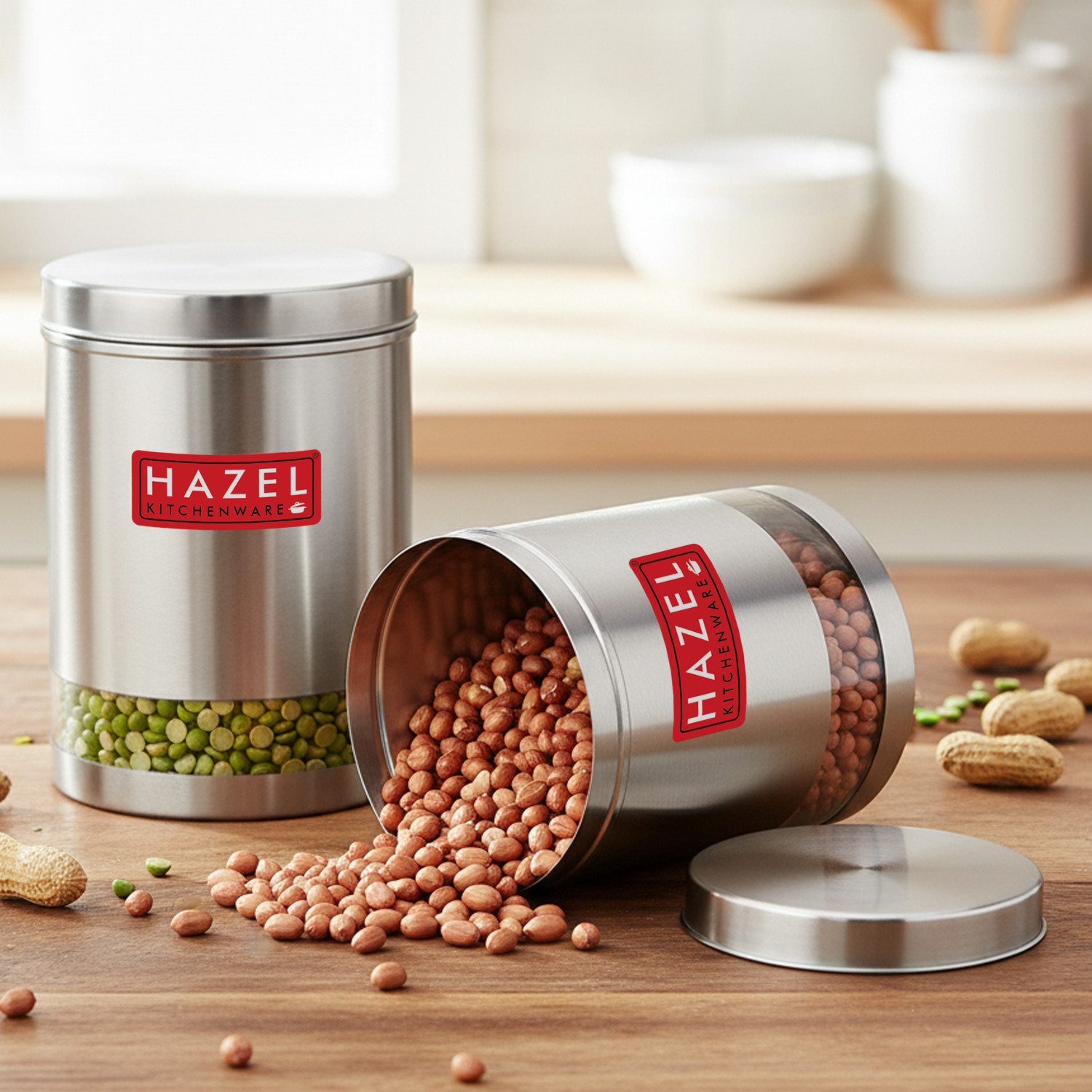 Image of HAZEL Stainless Steel Utility Container - 3000 ml