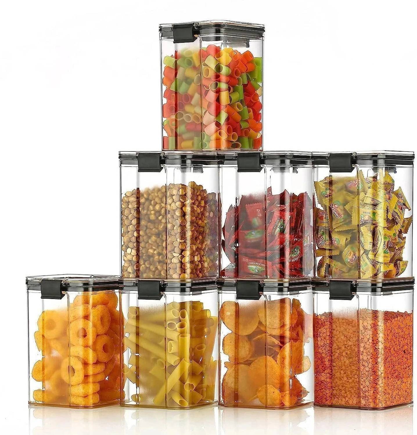 NIEBLA Plastic Cereal Dispenser - 1200 ml — Storage Containers & Jars