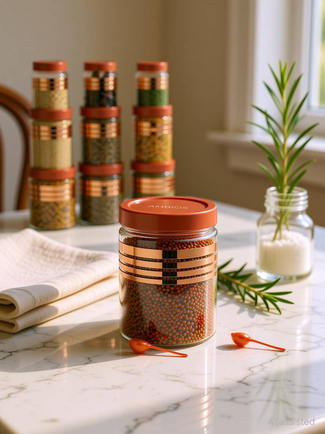 AMBIOUS Spice Set Plastic
