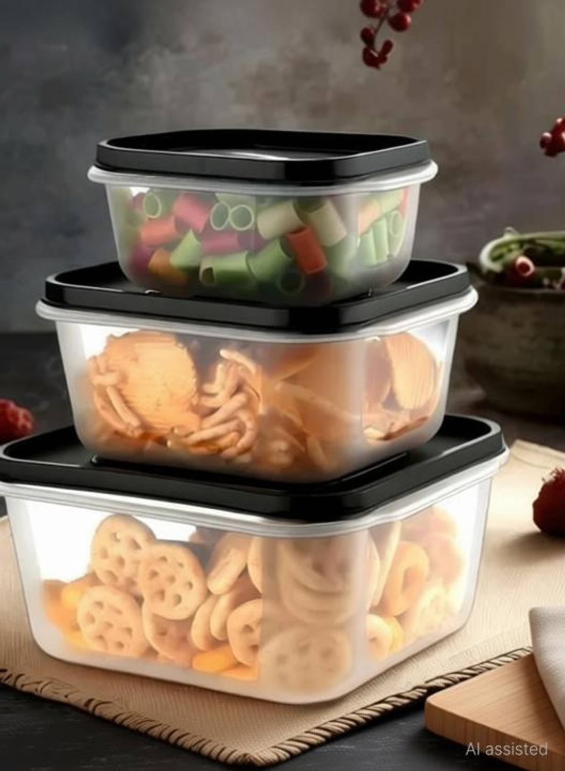 Antic Plastic Grocery Container  - 3500 ml