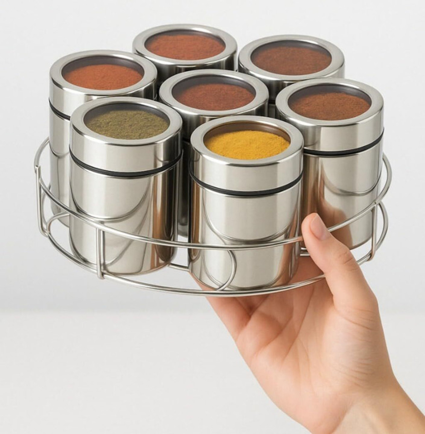 Image of Kitchenify Spice Set Steel