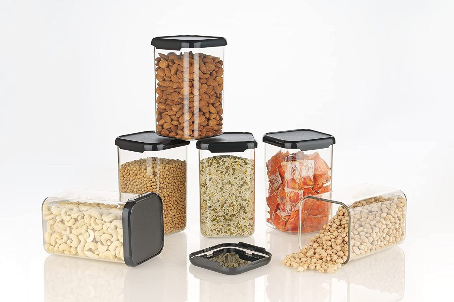 Image of Womens First Choice Plastic Grocery Container - 1100 ml