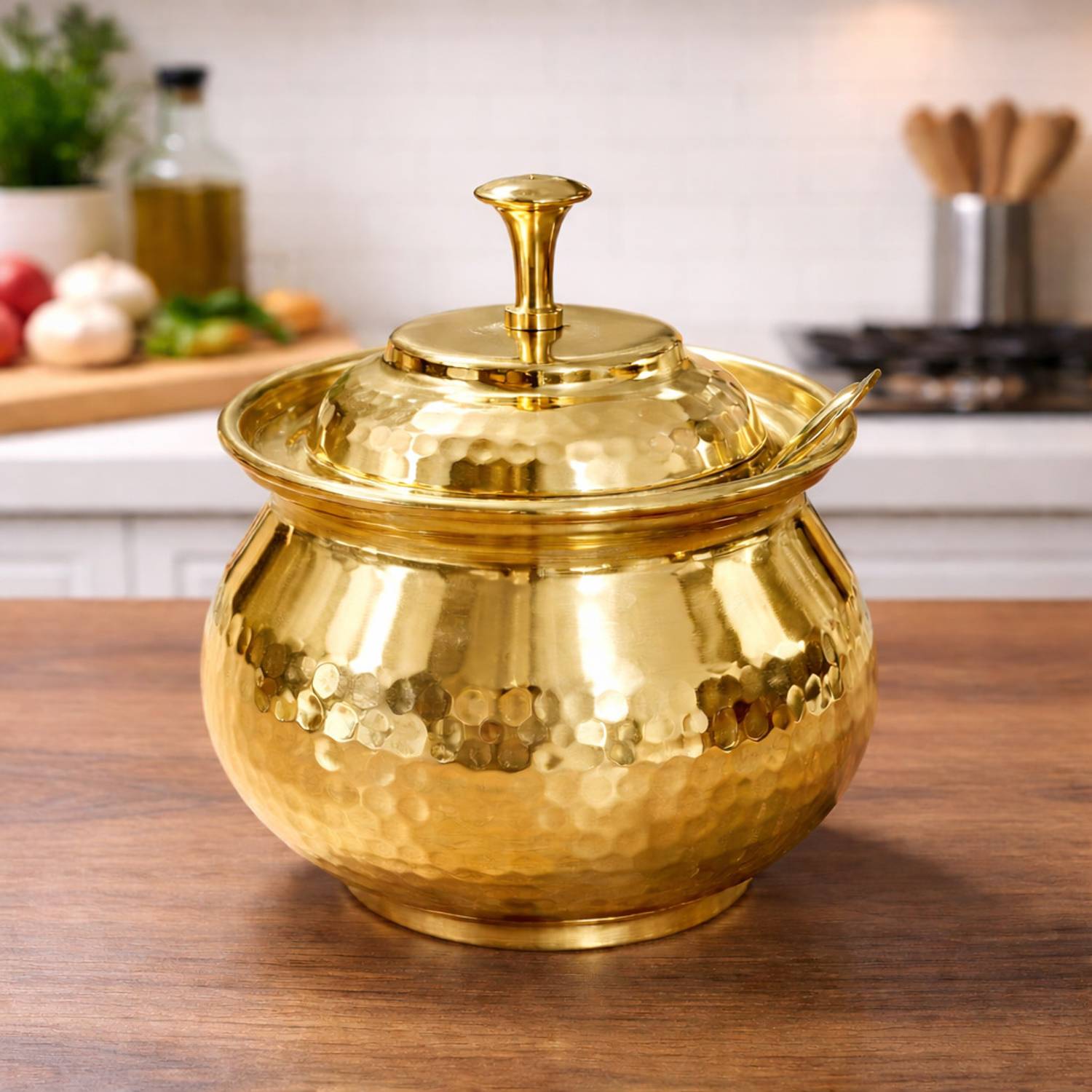 ANYRA'S TROVE Brass Utility Container - 350 ml