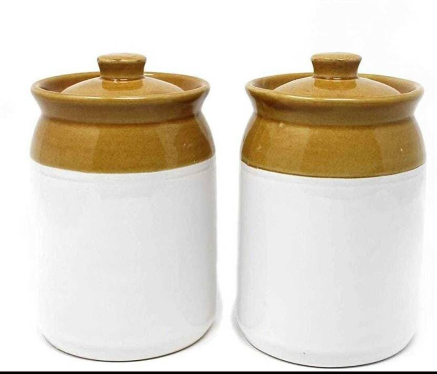 Image of T R Creation Ceramic Grocery Container - 1000 ml
