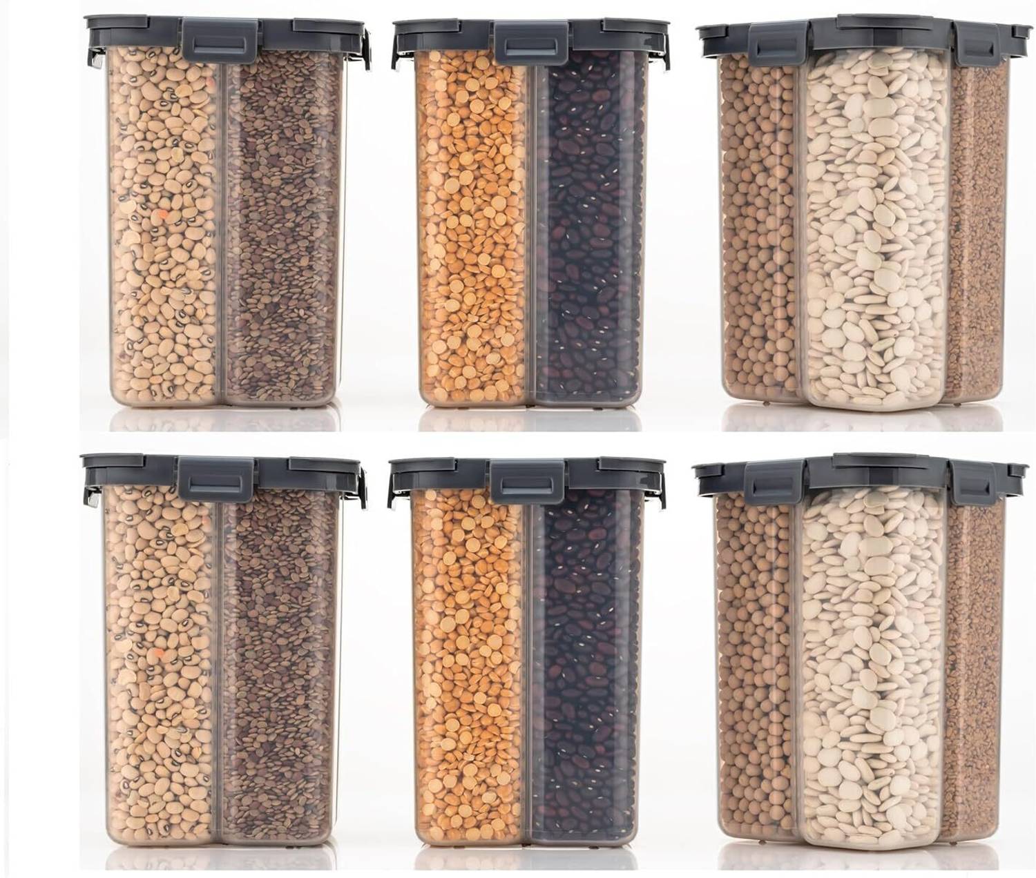 ADMONITION Plastic Grocery Container - 2000 ml