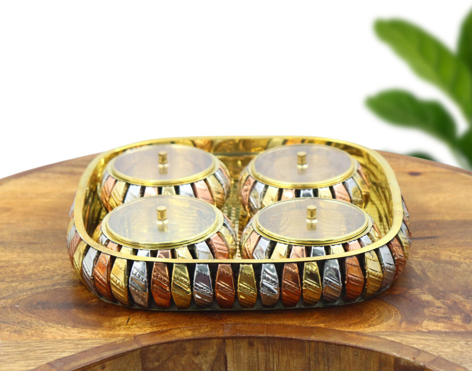 Image of Internatioinal Gift Gold Plated Utility Container - 100 g