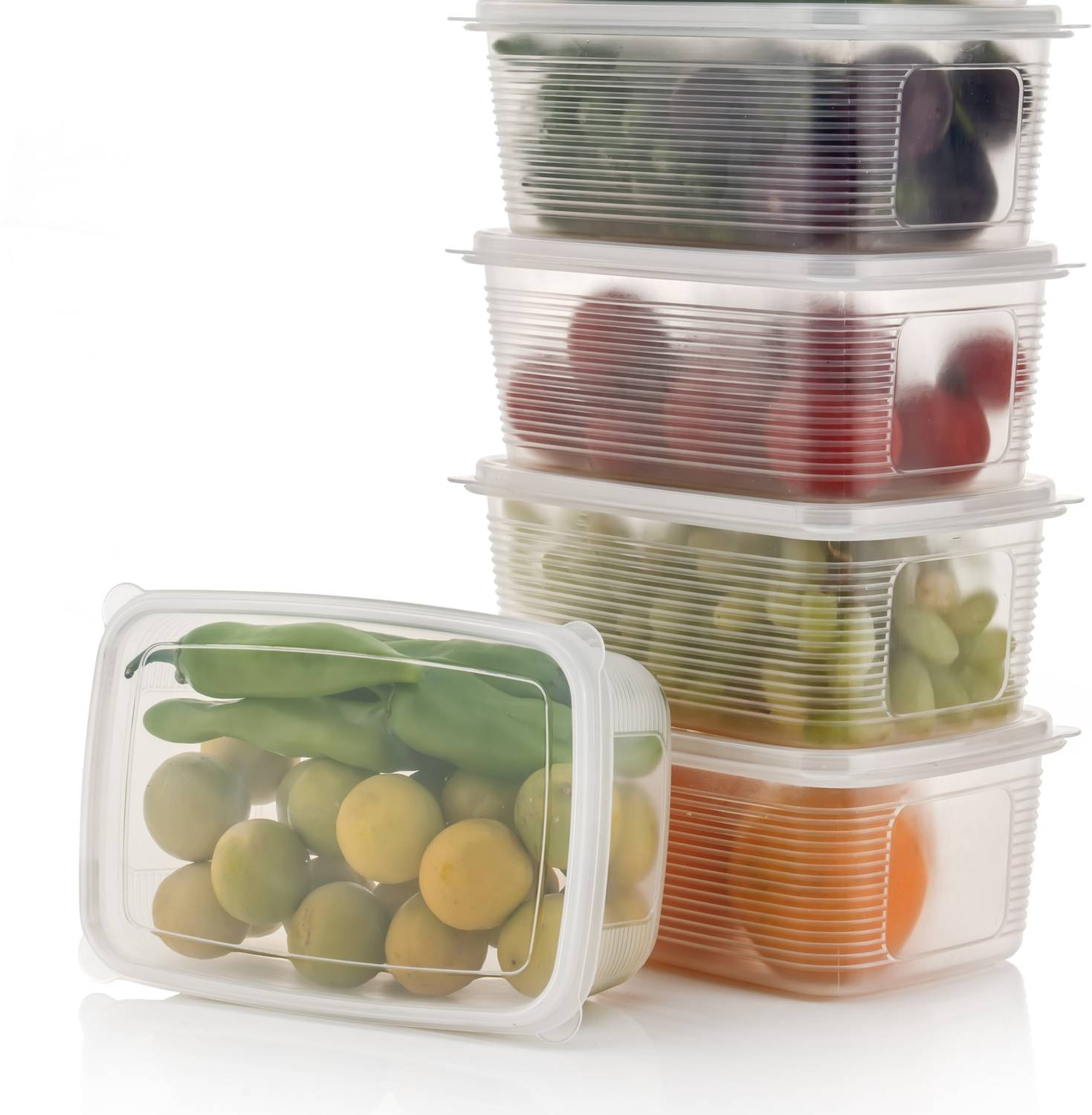 3D METRO SUPER STORE Plastic Fridge Container - 2000 ml