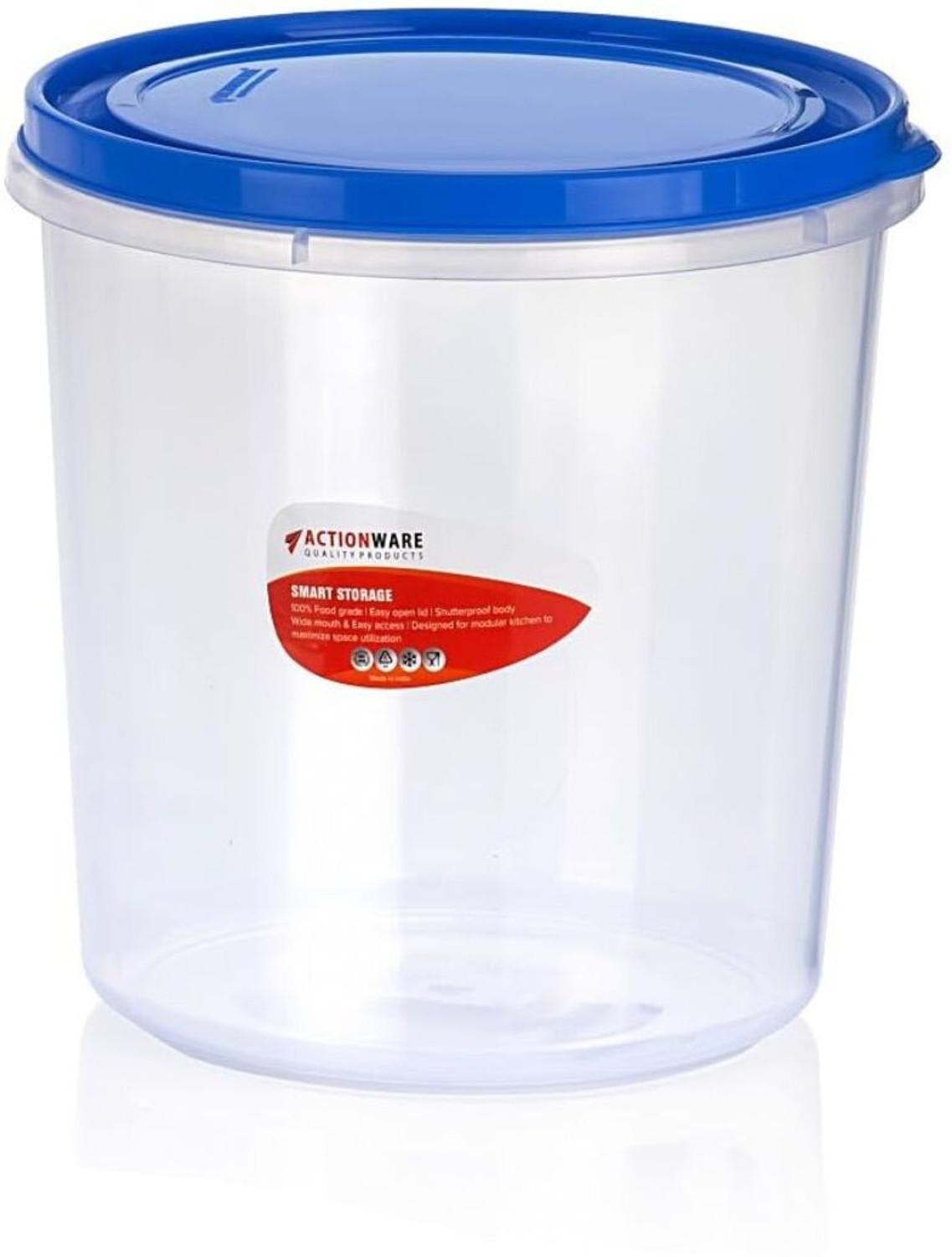 Image of ACTIONWARE Plastic Grocery Container - 10 L