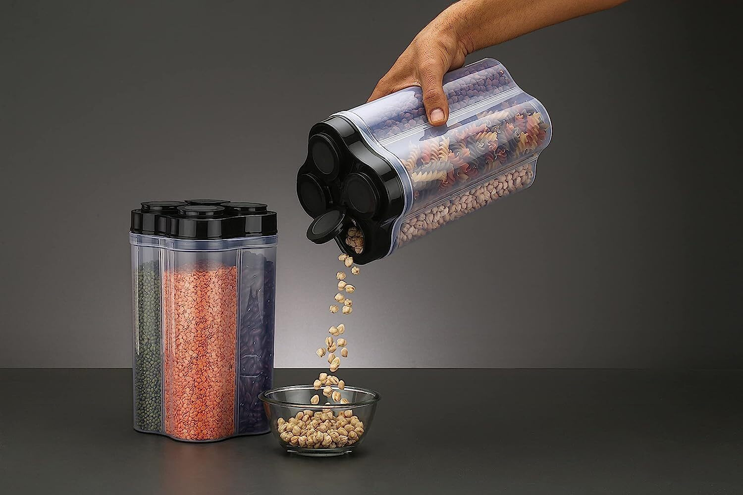 Image of KRESTA Plastic Grocery Container - 2400 ml