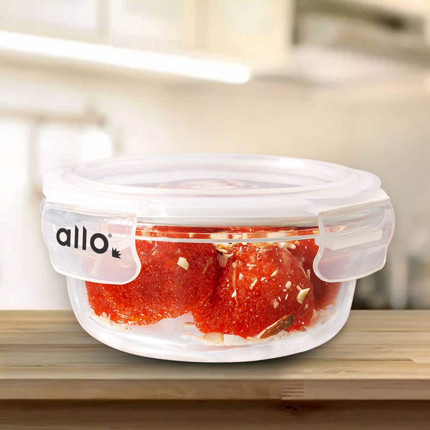 Allo Glass Fridge Container  - 400 ml