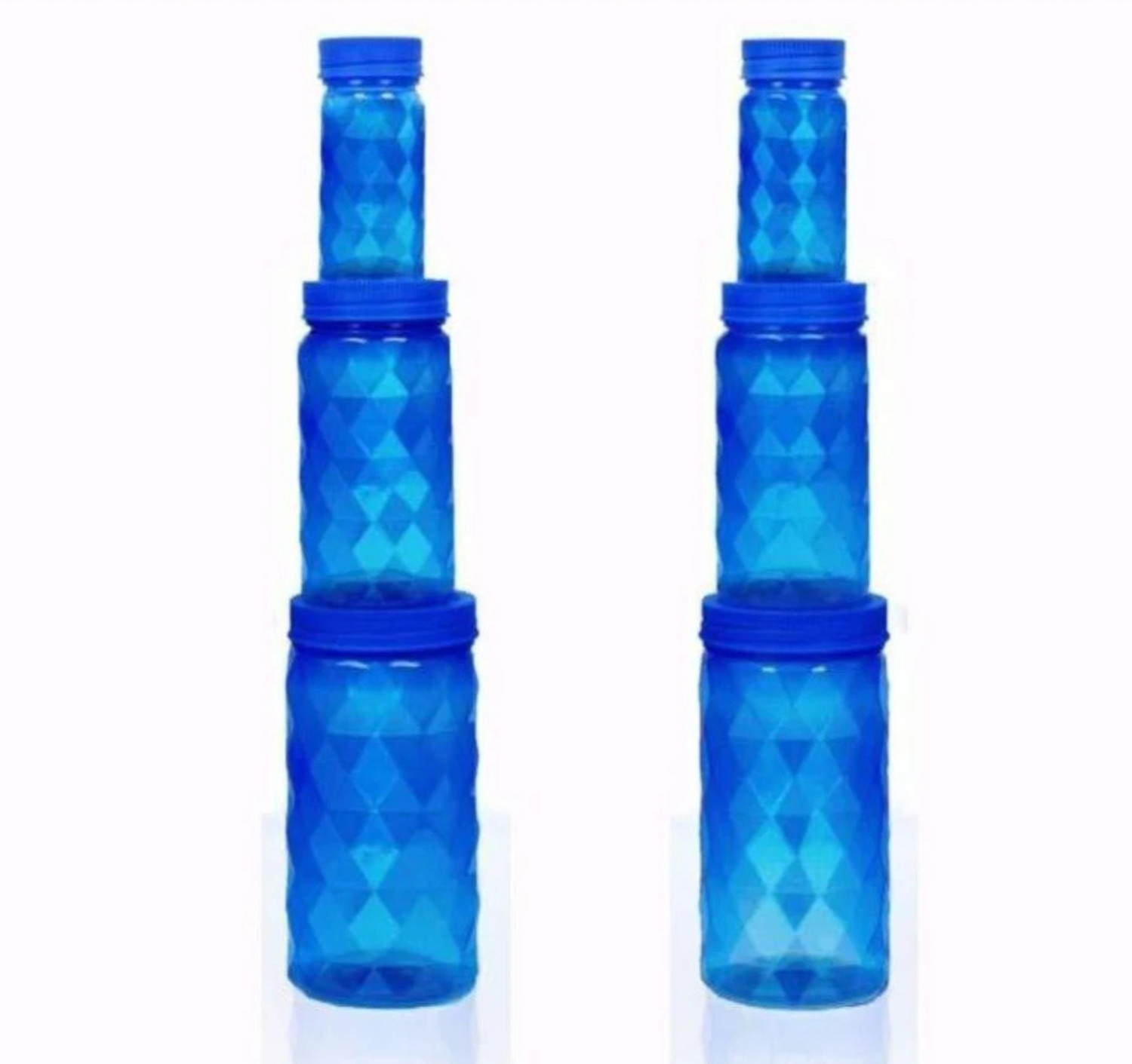 Image of Flipkart SmartBuy Plastic Grocery Container - 1500 ml, 750 ml, 250 ml