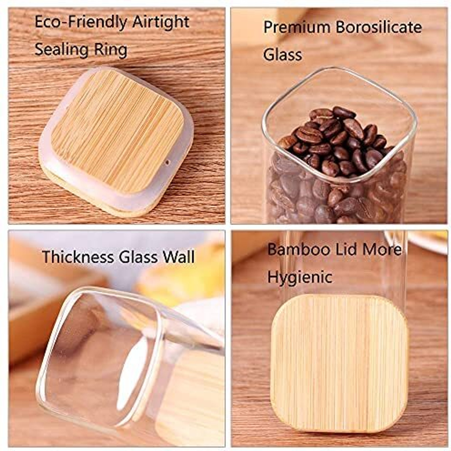 Image of jay gatrad seller Glass Grocery Container - 270 ml