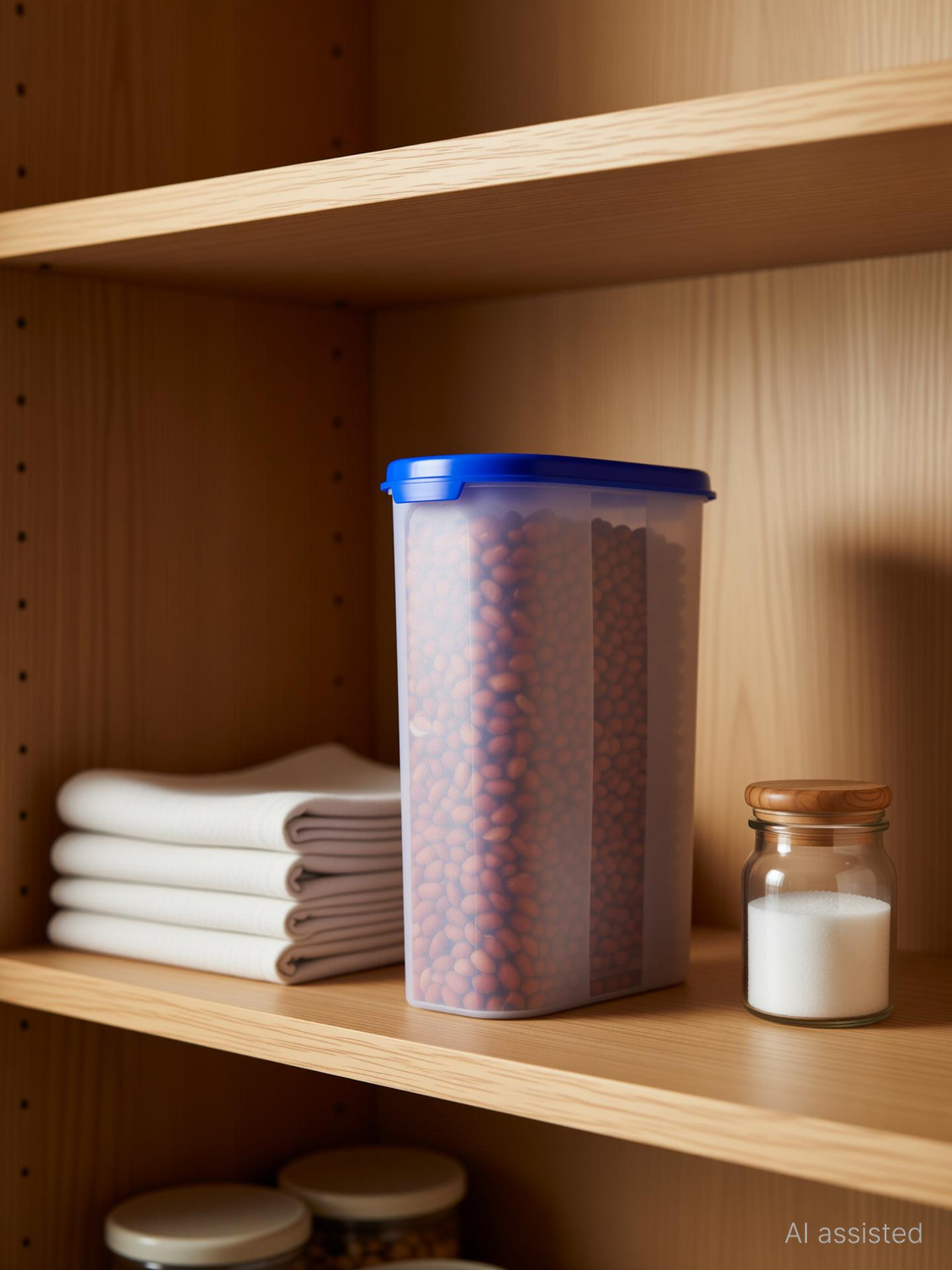 Image of 4 SACRED Plastic Grocery Container - 2500 ml