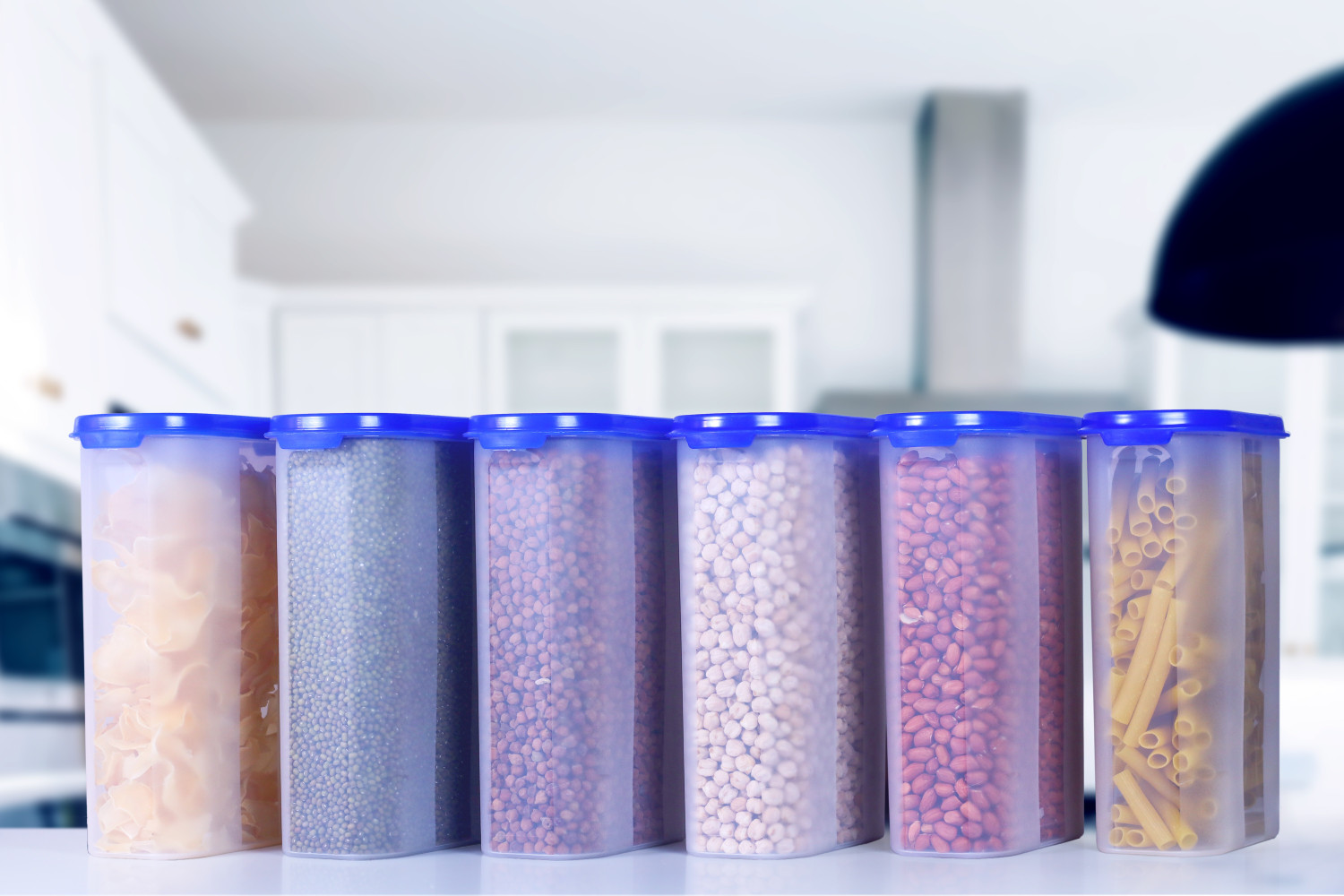 Image of 4 SACRED Plastic Grocery Container - 2500 ml