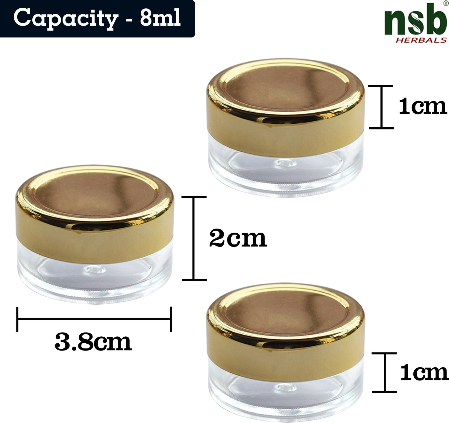 Image of nsb herbals Plastic Utility Container - 8 ml