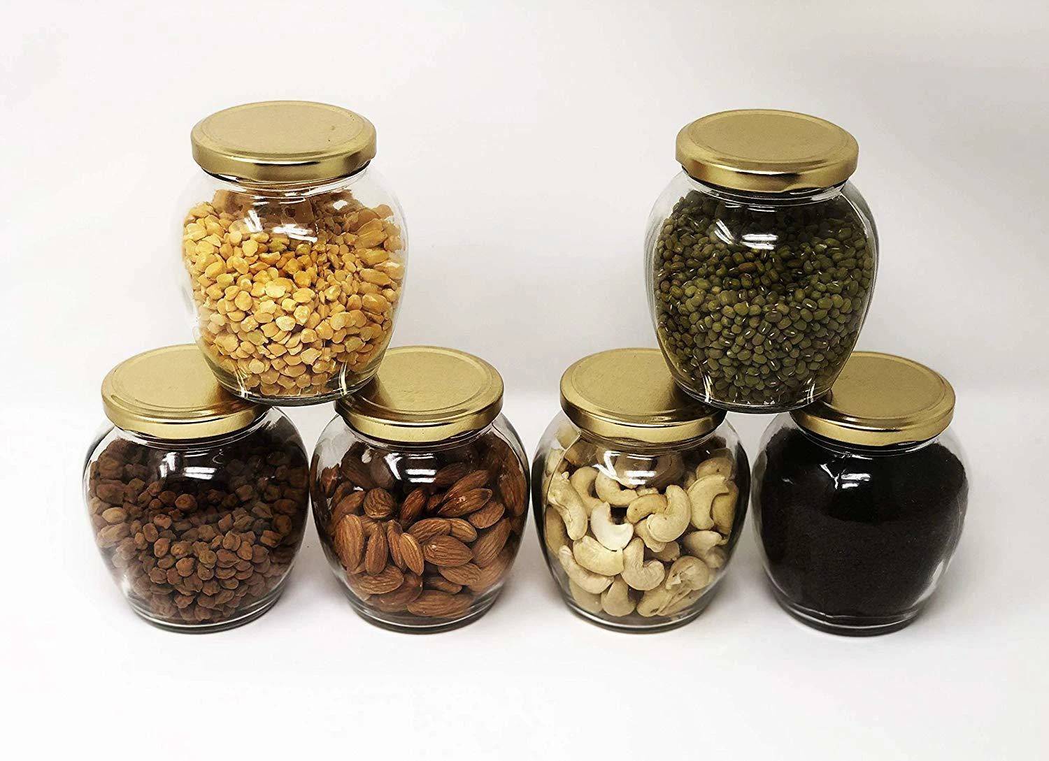 Bestaqua Glass Grocery Container  - 400 ml