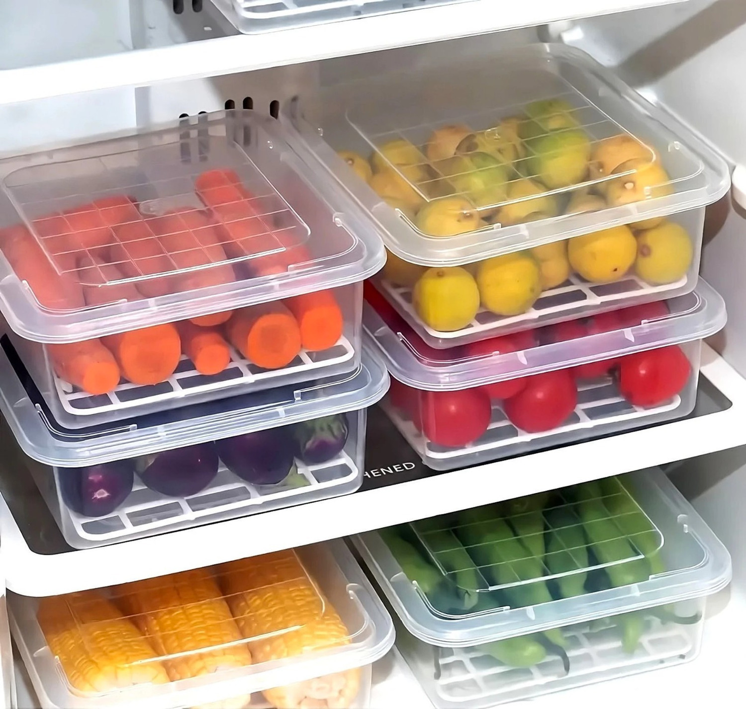 Image of VR Plastic Fridge Container - 2500 ml