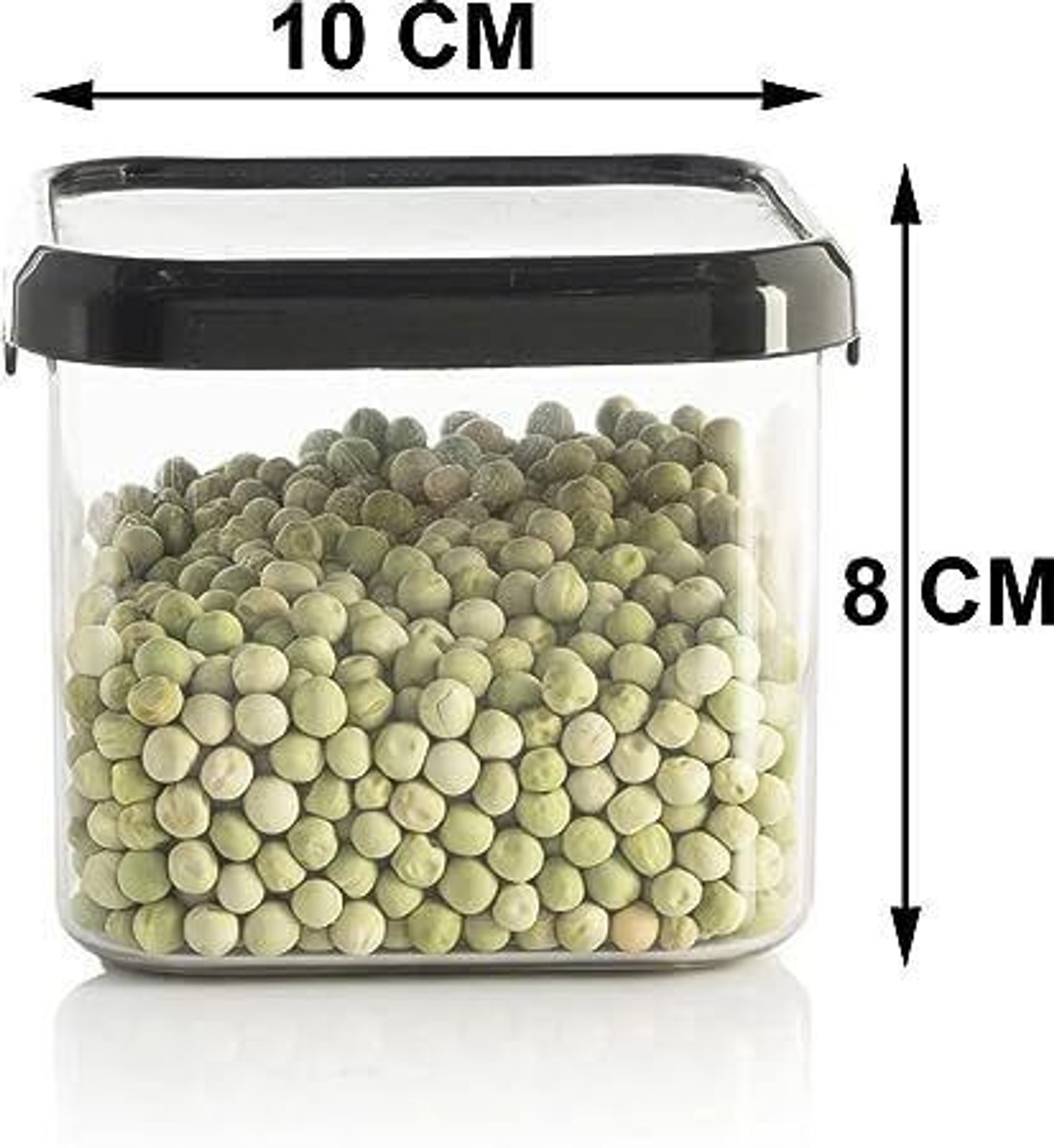 Image of Zubix Plastic Grocery Container - 500 ml