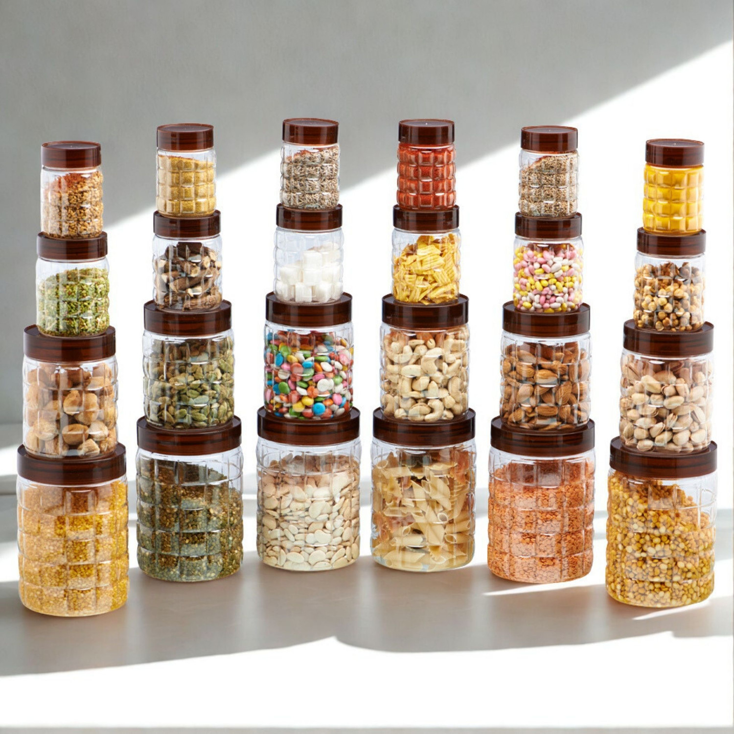 Image of SCL Steelo Plastic Grocery Container - 200 ml, 300 ml, 600 ml, 1.2 ml