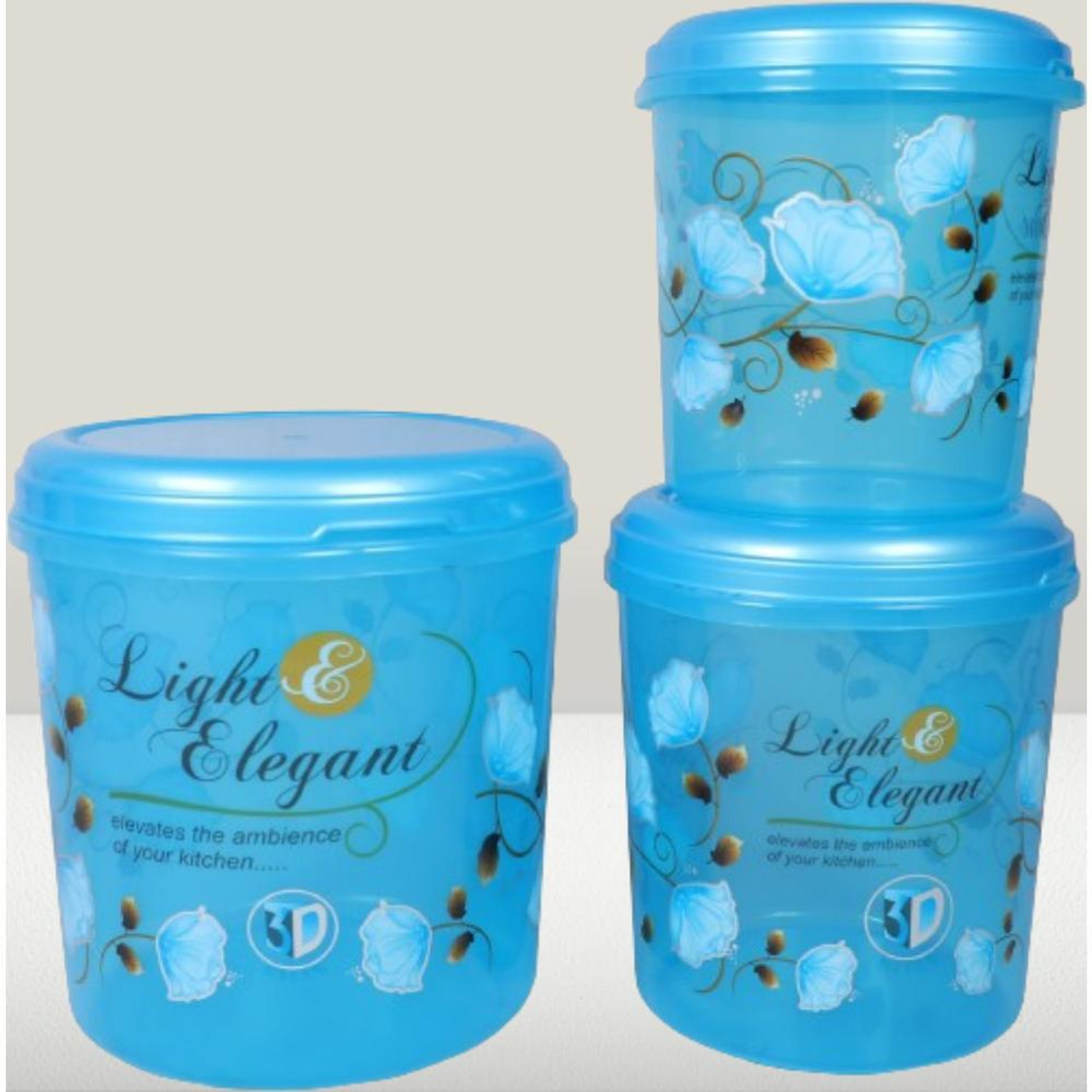 Image of 3D METRO SUPER STORE Plastic Grocery Container - 5000 ml, 7500 ml, 10000 ml
