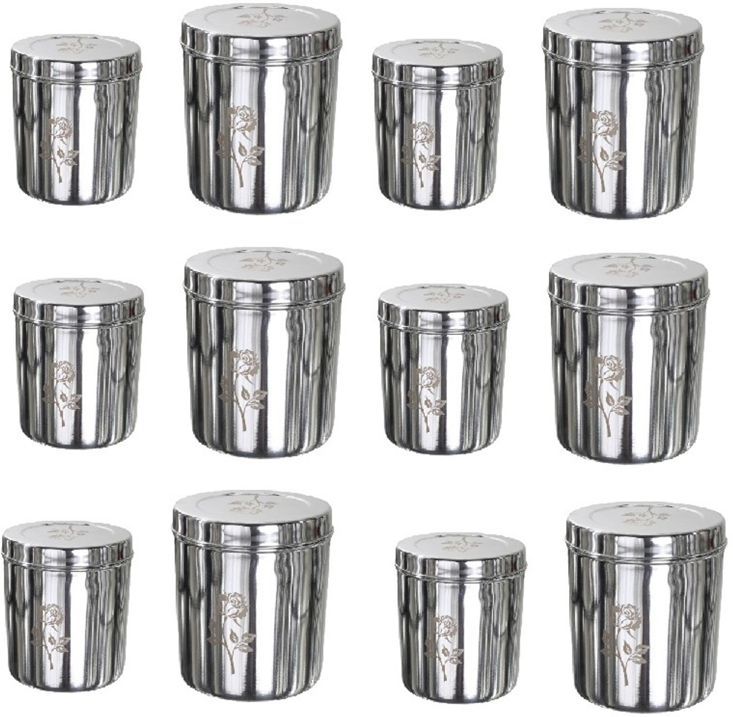 Image of Milimercury Steel Grocery Container - 800 ml, 1150 ml