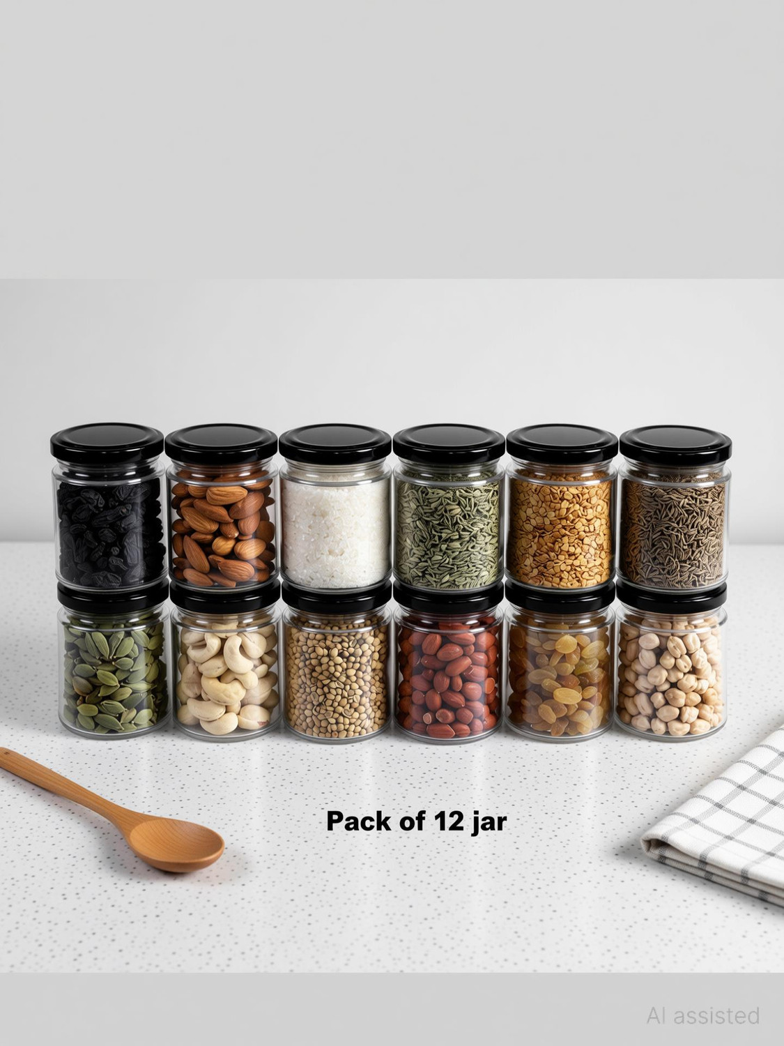 Image of PANEL'S Glass Cookie Jar - 250 ml
