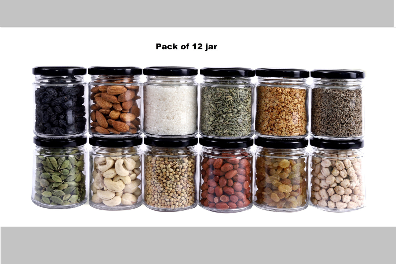 Image of PANEL'S Glass Cookie Jar - 250 ml