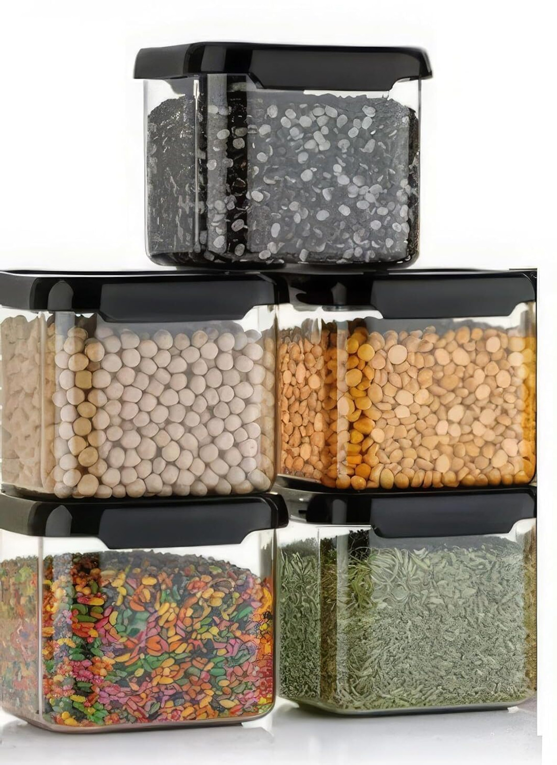 Image of TEJAMIL Plastic Grocery Container - 490 ml