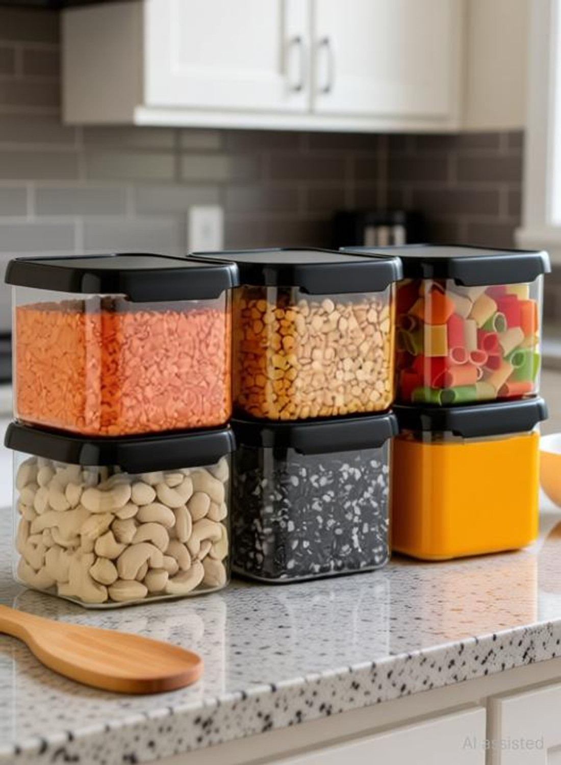 Image of Moxstar Plastic Grocery Container - 500 ml