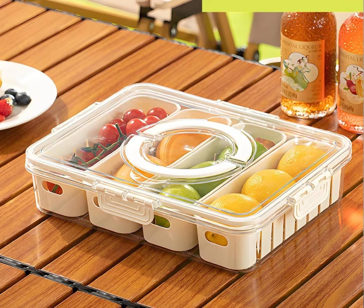 3D METRO SUPER STORE Plastic Fridge Container - 5000 ml