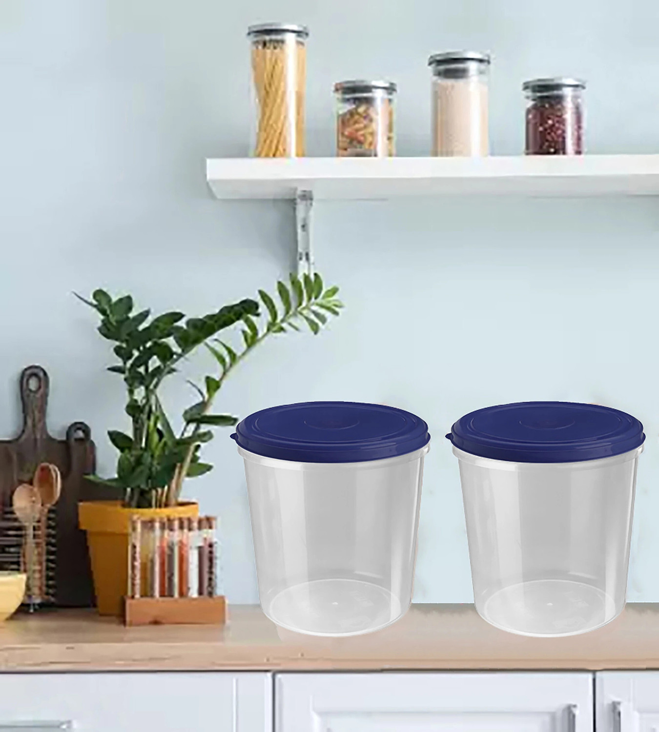 Image of AK HUB Plastic Grocery Container - 7500 ml