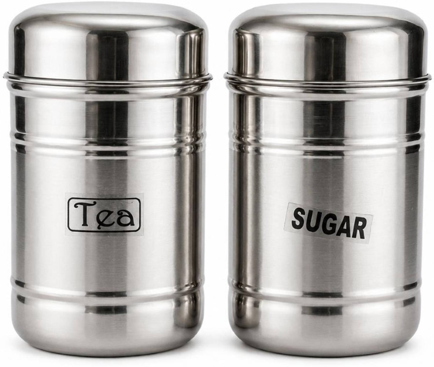 shivora Stainless Steel Tea Coffee & Sugar Container - 500 g — Storage Containers & Jars