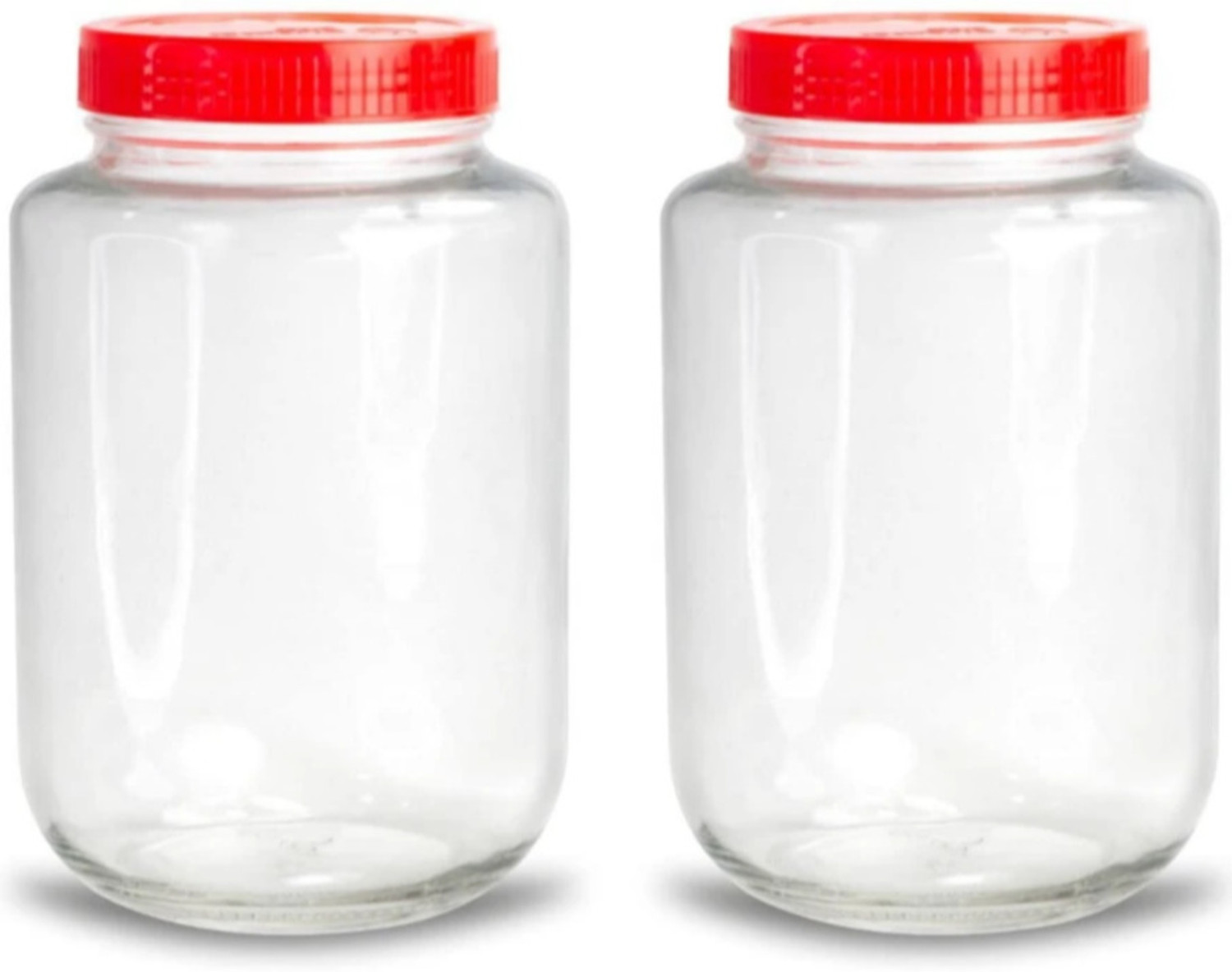 Image of tirth hub Glass Pickle Jar - 2000 ml, 2 ml