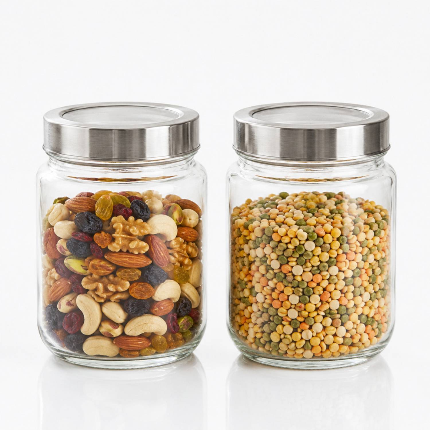 AAnami Glass Grocery Container - 1 kg