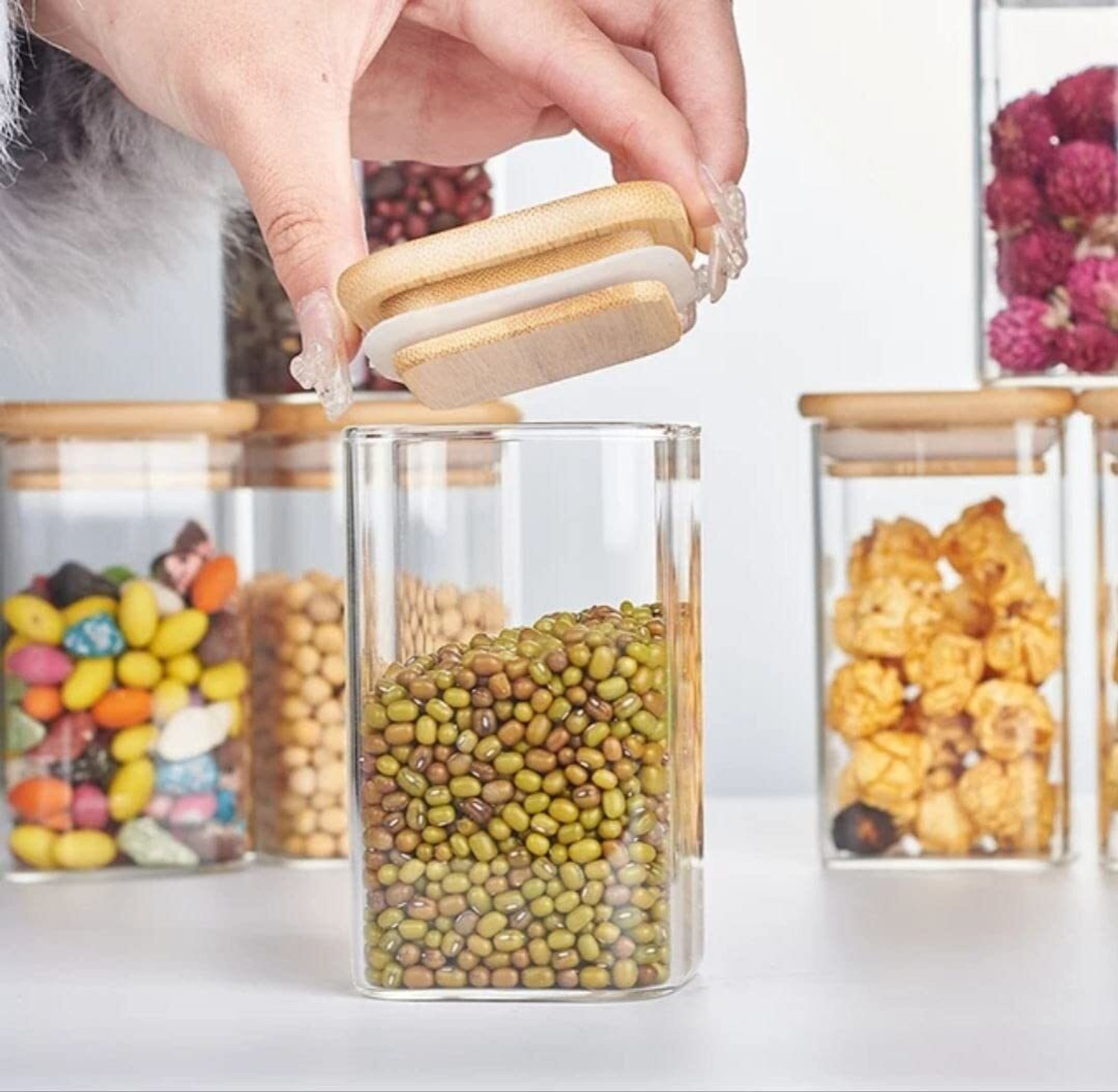 Image of jay gatrad seller Glass Grocery Container - 270 ml