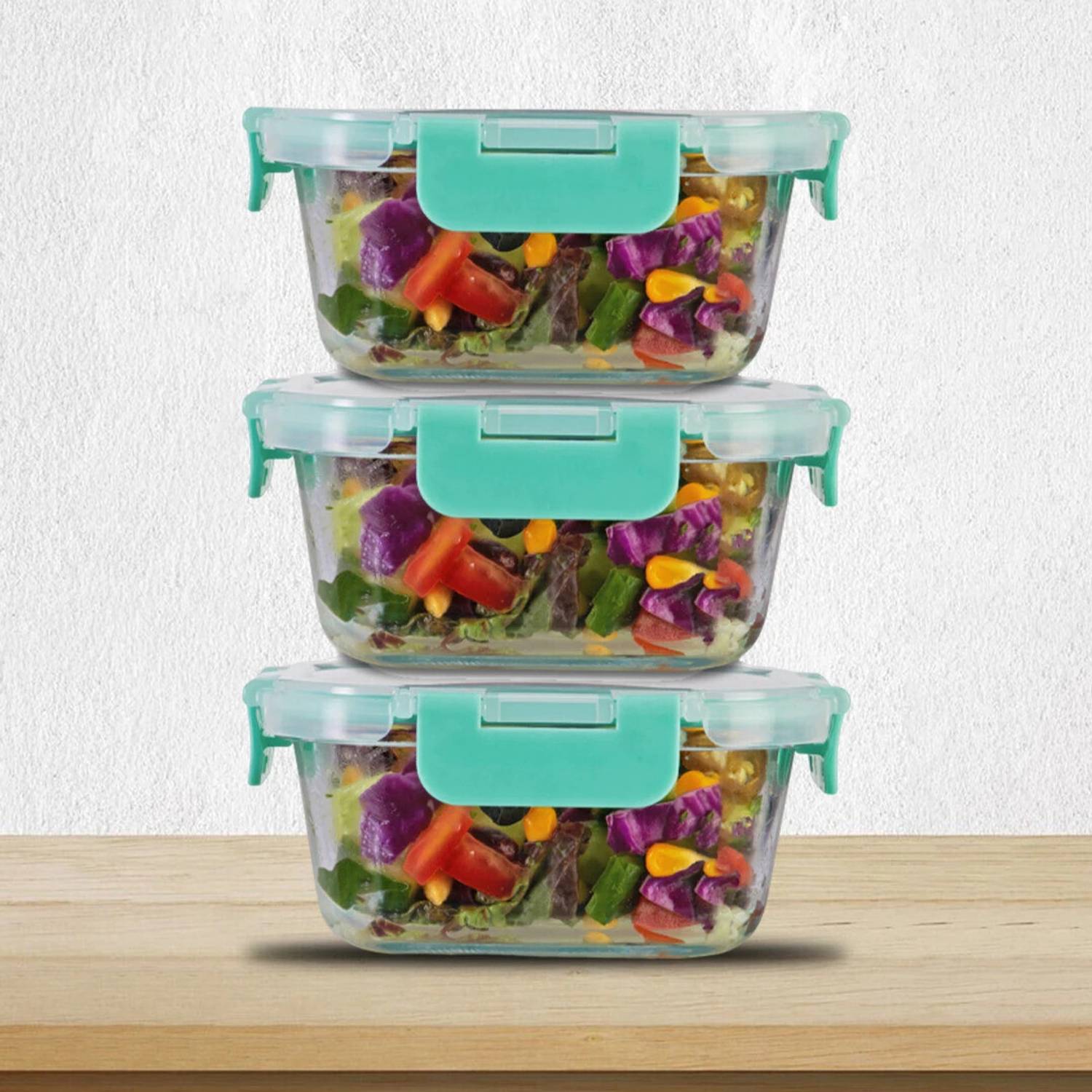 Allo Glass Fridge Container - 520 ml