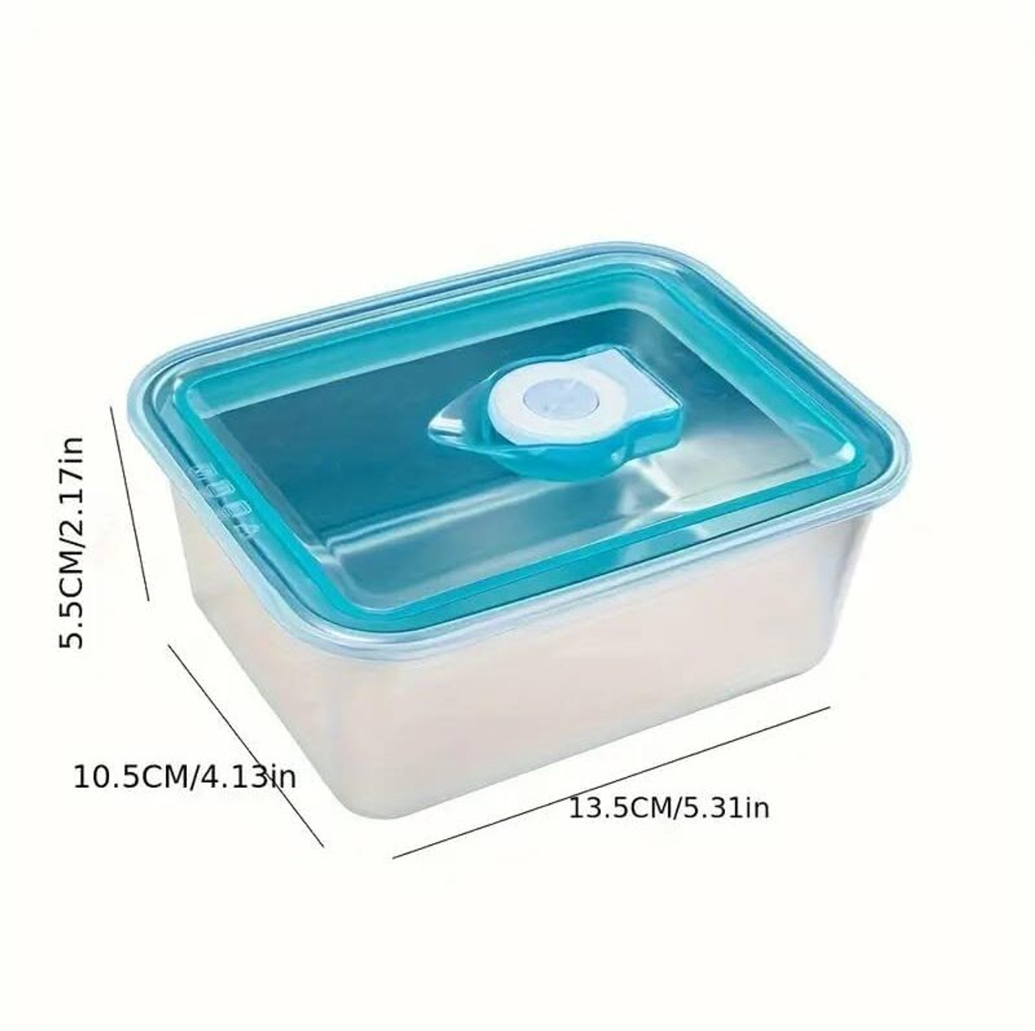 Image of VENLANKA Food Storage Containers Airtight Leakproof BPA-Free Kitchen Storage Set 1 Containers Stainless Steel, Plastic School Lunch Box