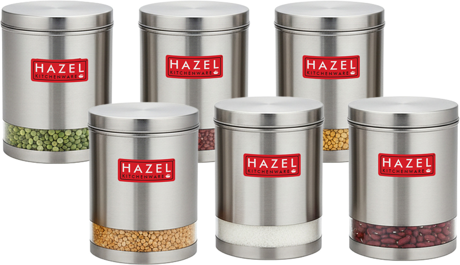 Image of HAZEL Stainless Steel Utility Container - 3000 ml