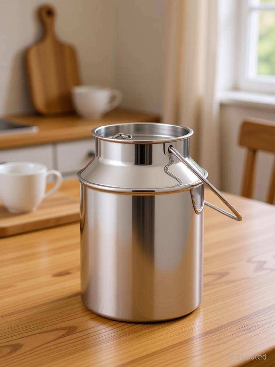 BERBEL Stainless Steel Milk Container - 2 L