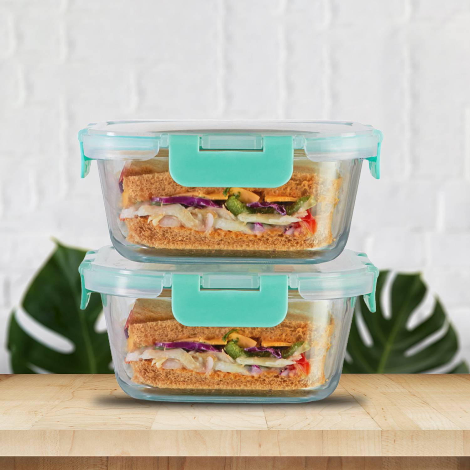 Allo Glass Fridge Container - 800 ml